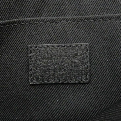 Louis Vuitton Shoulder Bag Pulse Wearable Wallet Monogram Shadow Leather Black