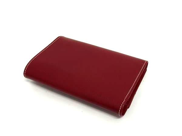 Yvessaint Laurent Yves Saint Laurent Leather Trifold Wallet Coin Purse