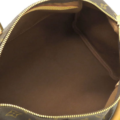Louis Vuitton Handbag Speedy 30 Monogram Canvas Monogram Gold Hardware Brown