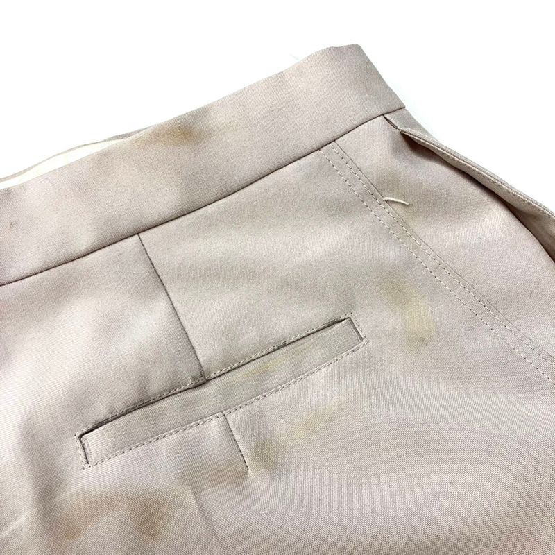 Celine by Phoebe Philo Wool Slack Pants 2 1t81 074b Beige 38