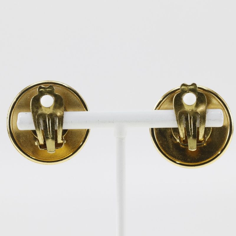 Hermes Horns Gold Plated Ladies 16.3g Earrings