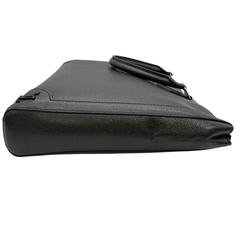 3267 Louis Vuitton Slim Briefcase Taiga M30810 LV Handbag Shoulder Business Bag