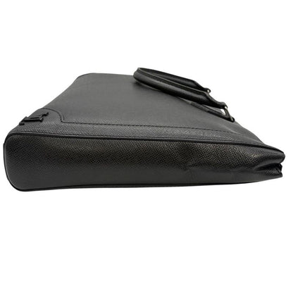 3267 Louis Vuitton Slim Briefcase Taiga M30810 LV Handbag Shoulder Business Bag