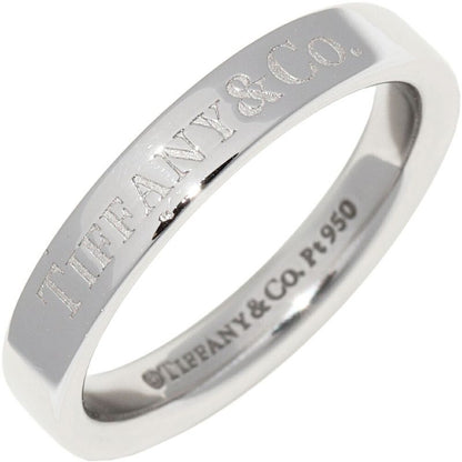 Tiffany & Co Ring Pt950 T&CO Flat Band Ring Width 3mm (012in)