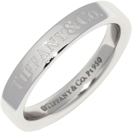 Tiffany & Co Ring Pt950 T&CO Flat Band Ring Width 3mm (012in)