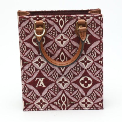 Louis Vuitton M69846 Jacquard Leather Petite Sac Pla Monogram Shoulder Bag