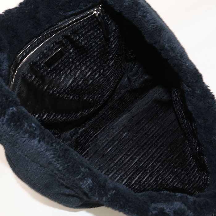 Prada Terry 1bg130 Tote Bag Pile Women's