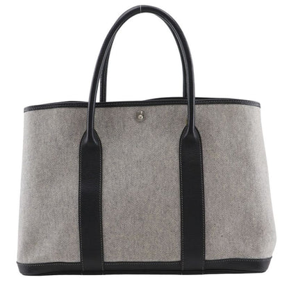 Hermes Garden Party 36 PM Toile Ash Gray Ladies Tote Bag