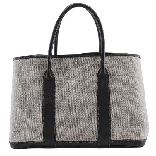 Hermes Garden Party 36 PM Toile Ash Gray Ladies Tote Bag
