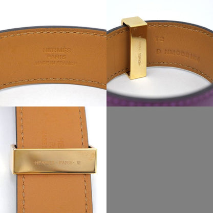 Hermes Collier De Chien 24 Bracelet Anemone Gold Hardware T2 Eva Color