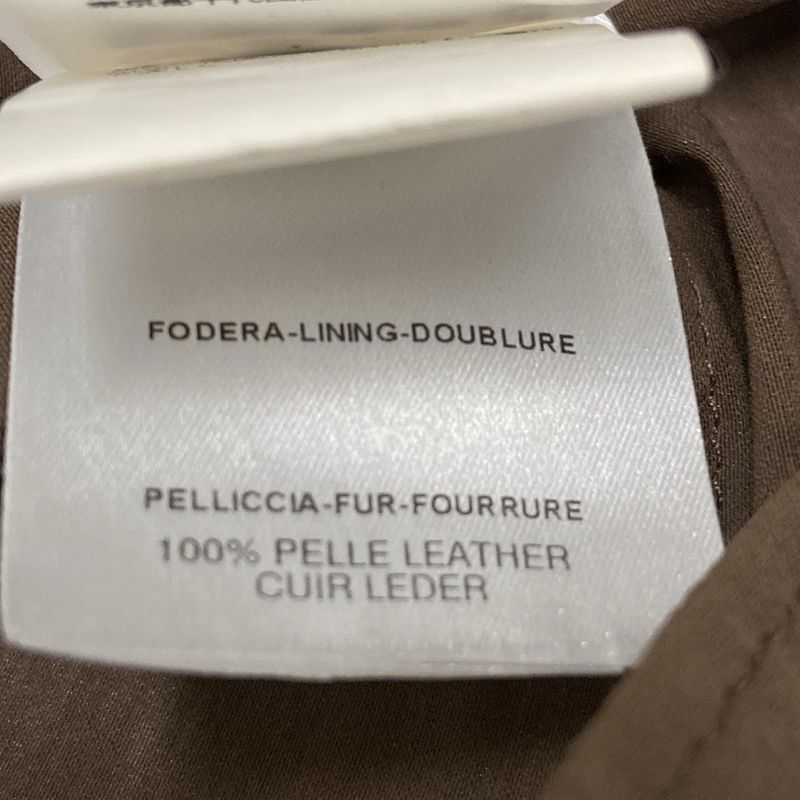 Fendi Long Sleeve Shirt Blouse Size 40 M Women - Brown