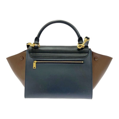 Celine Leather Trapeze 2-Way Handbag 389219 Handbag