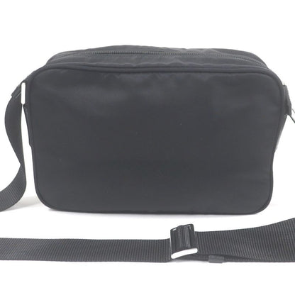 Prada 1bc167 Re-nylon Triangle Logo Triangle Plate Shoulder Bag With Pouch