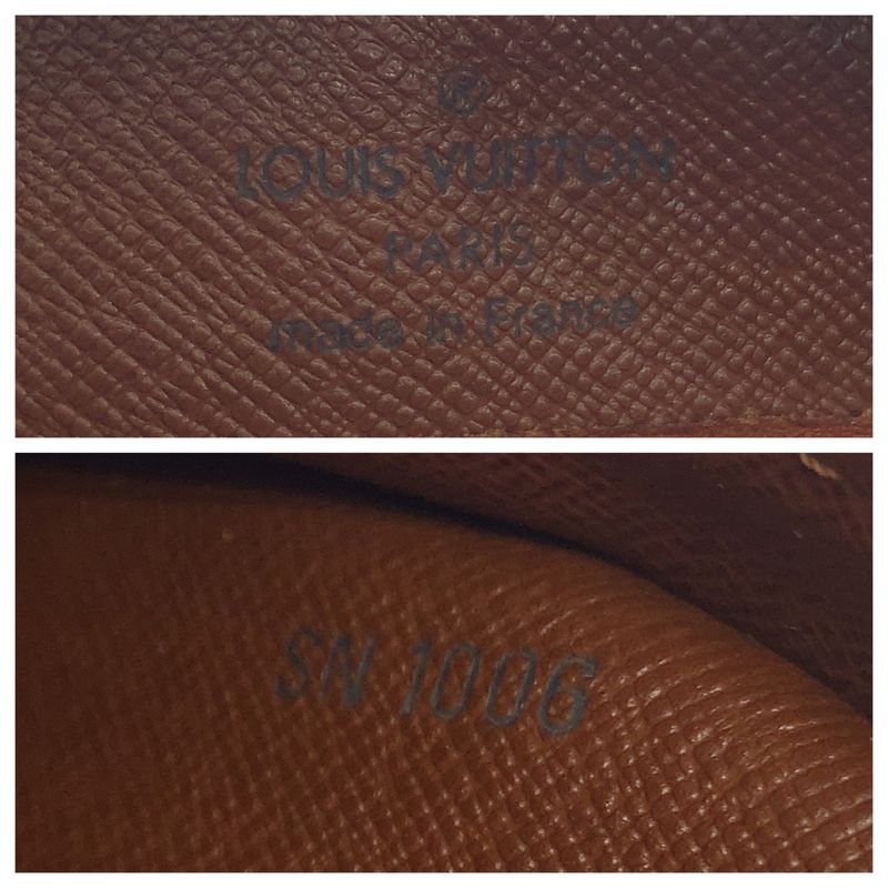 Louis Vuitton Monogram Blois Brown Gold Hardware PVC M51221 Shoulder Bag