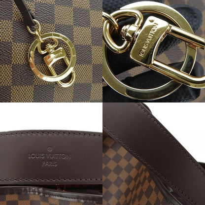Louis Vuitton Shoulder Bag Delightful PM N41459 Damier Ebène Brown Gold