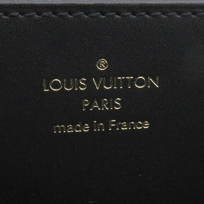 Louis Vuitton Long Wallet Nanogram Zippy Wallet Calf Noir Black Gold Hardware