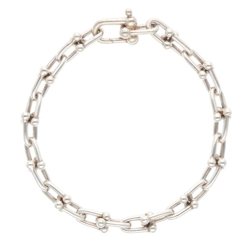 Tiffany & Co Hardwear Hardware Small Link Silver Bracelet Men's M