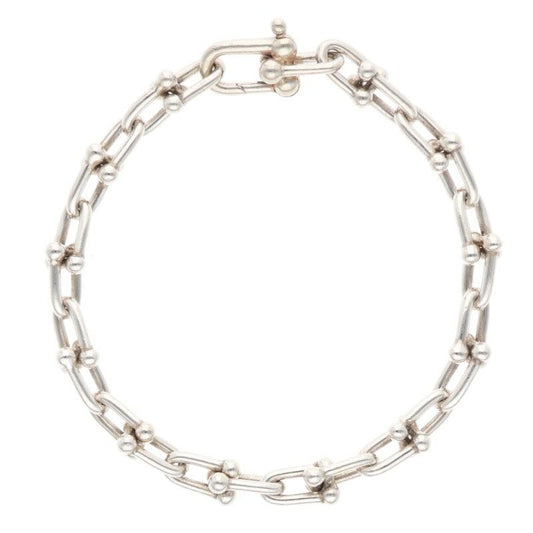 Tiffany & Co Hardwear Hardware Small Link Silver Bracelet Men's M