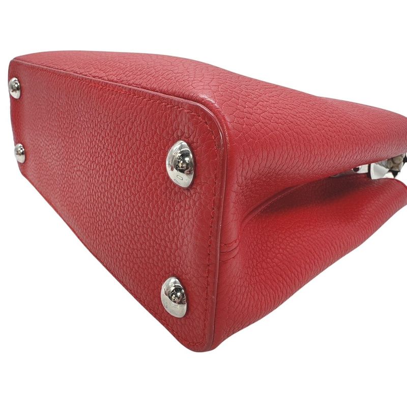 1818 Louis Vuitton N92039 Capucines BB Handbag Shoulder Bag Taurillon Leather