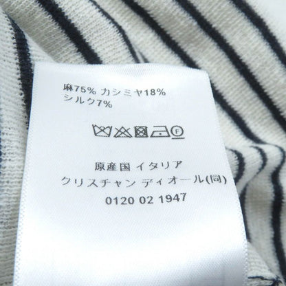 Christian DIOR 24SS 444s67am785 Linen Cashmere Silk Blend Sailor Collar