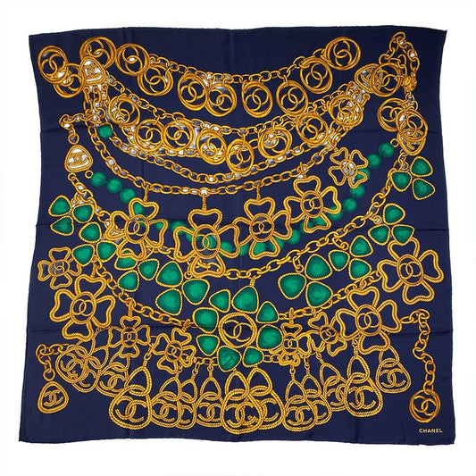 Chanel Gripoa Pattern Medium Scarf