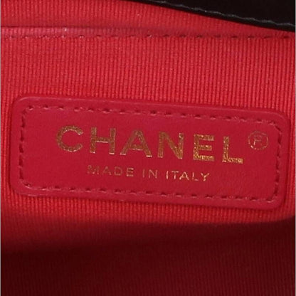 Chanel Boy Chanel Mini Leather Chain Shoulder Bag Men's