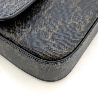 Celine Semishoulder Bag Claude Brown Triomphe