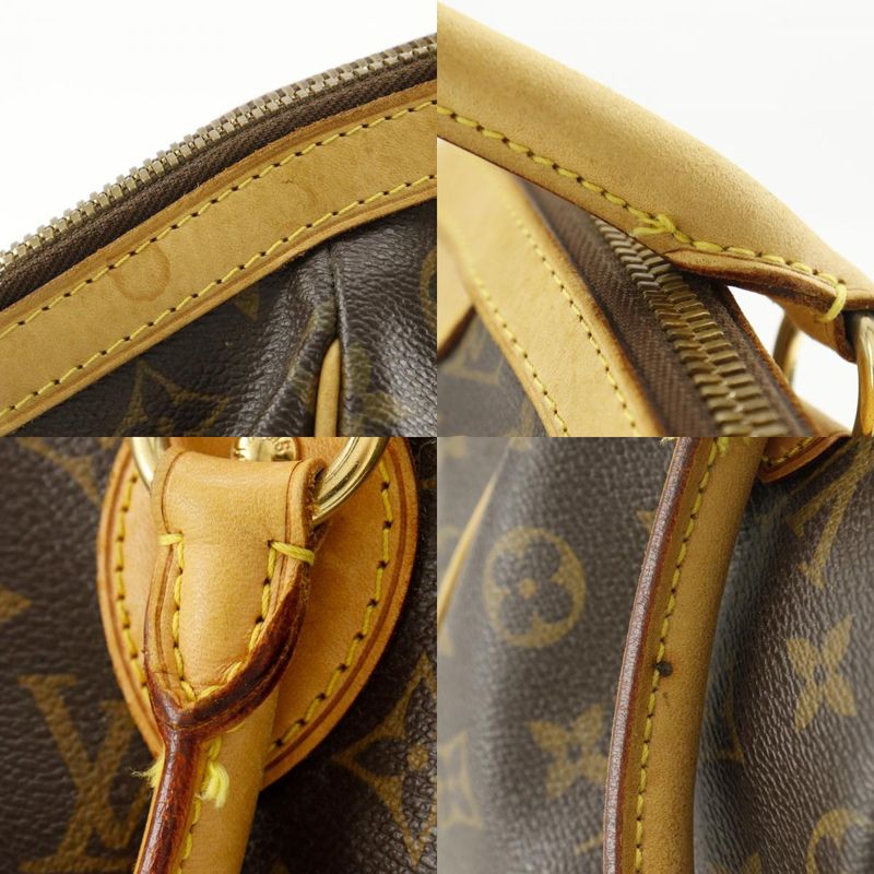 Louis Vuitton Tivoli PM M40143 Monogram Canvas Brown Ar2048 Ladies Handbag