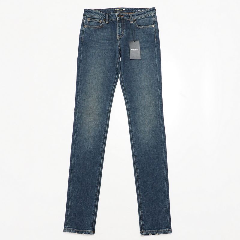 Saint Laurent Paris Denim Pants Size 27 Jeans Skinny Pants Cotton