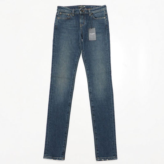 Saint Laurent Paris Denim Pants Size 27 Jeans Skinny Pants Cotton