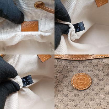 Gucci Micro Gg/small Bucket Bag Multicolor PVC Coated Canvas 602691 I031391325