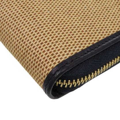 Gucci 1955 Horsebit 621889 0416 Canvas Leather Beige Long Wallet 0392 Gucci