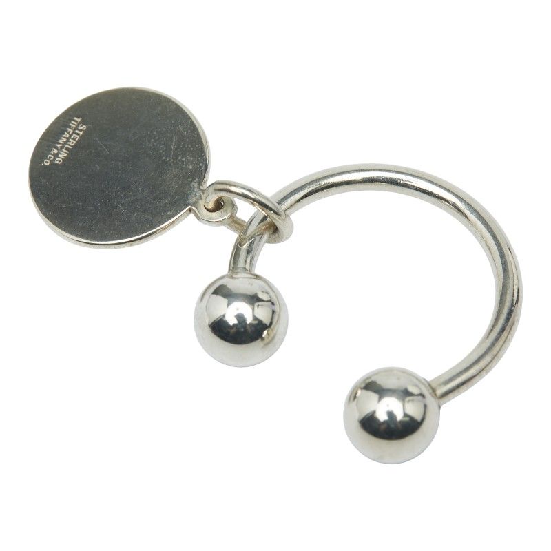 Tiffany & Co Round Tag Star Ring Silver Ladies Tiffany & Co