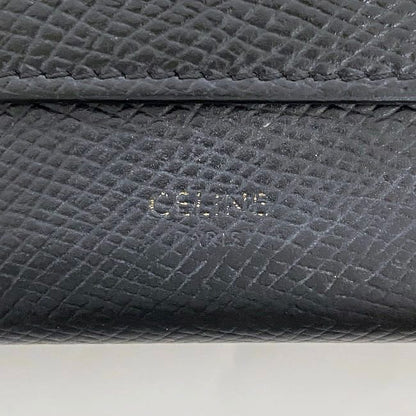 Celine Trifold Wallet Ec22834 Black