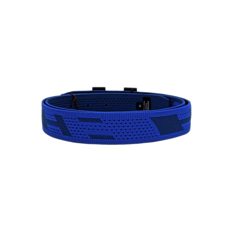 Hermes Knit Belt Sprint M Monochrome H Buckle Blue - Black Men's Man