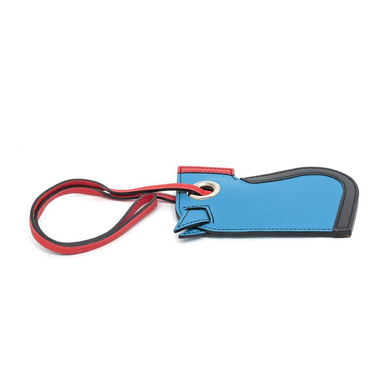 Hermes Camaille Bag Charm Blue-zanzibar Orange Poppy- Blue-type