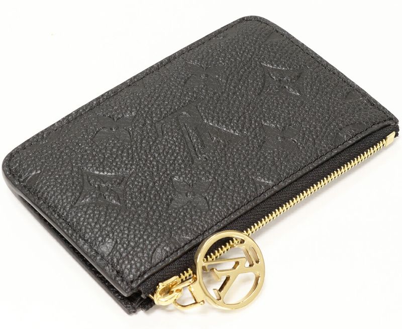 Louis Vuitton Coin Case Fragment Case With Card Case Monogram Empreinte Noir