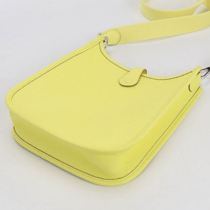 Hermes Evelyn TPM Shoulder Bag Taurillon Clemence W Engraved Ladies