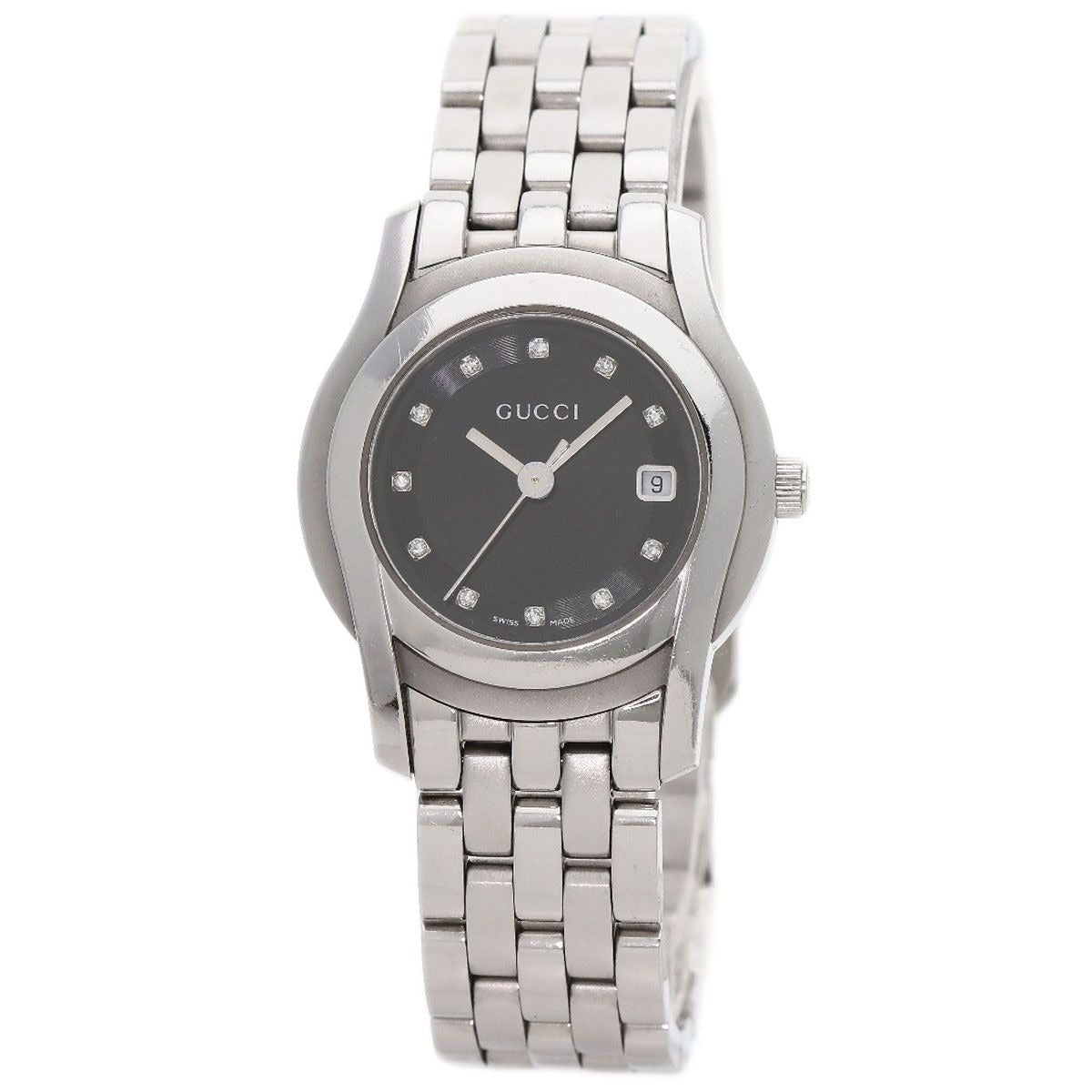 Gucci Diamond Watch SS