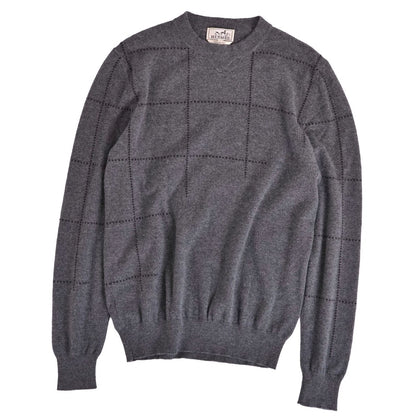 Hermes Knit Sweater Crew Neck Long Sleeve