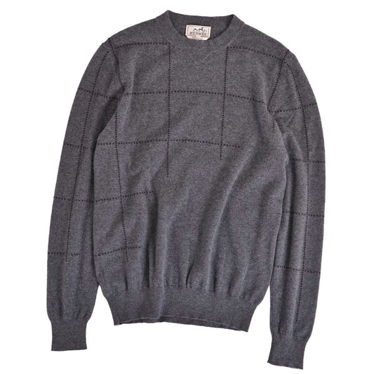 Hermes Knit Sweater Crew Neck Long Sleeve