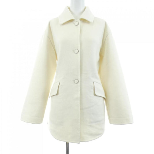 Hermes Passant Jacket Cashmere White