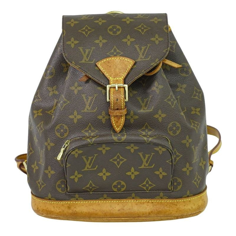Louis Vuitton Montsouris MM Rucksack Sac Backpack Monogram Brown
