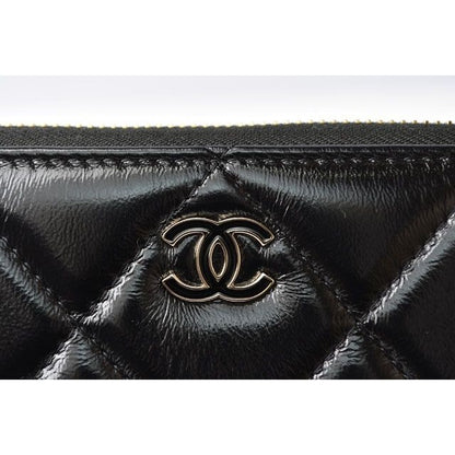 Chanel Chain Wallet Body Bag Long Phone Shoulder Lambskin — view 4