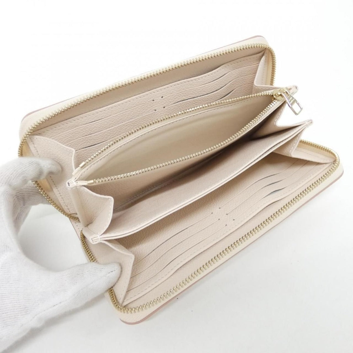Louis Vuitton Bicolor Monogram Empreinte Zippy Wallet — view 3