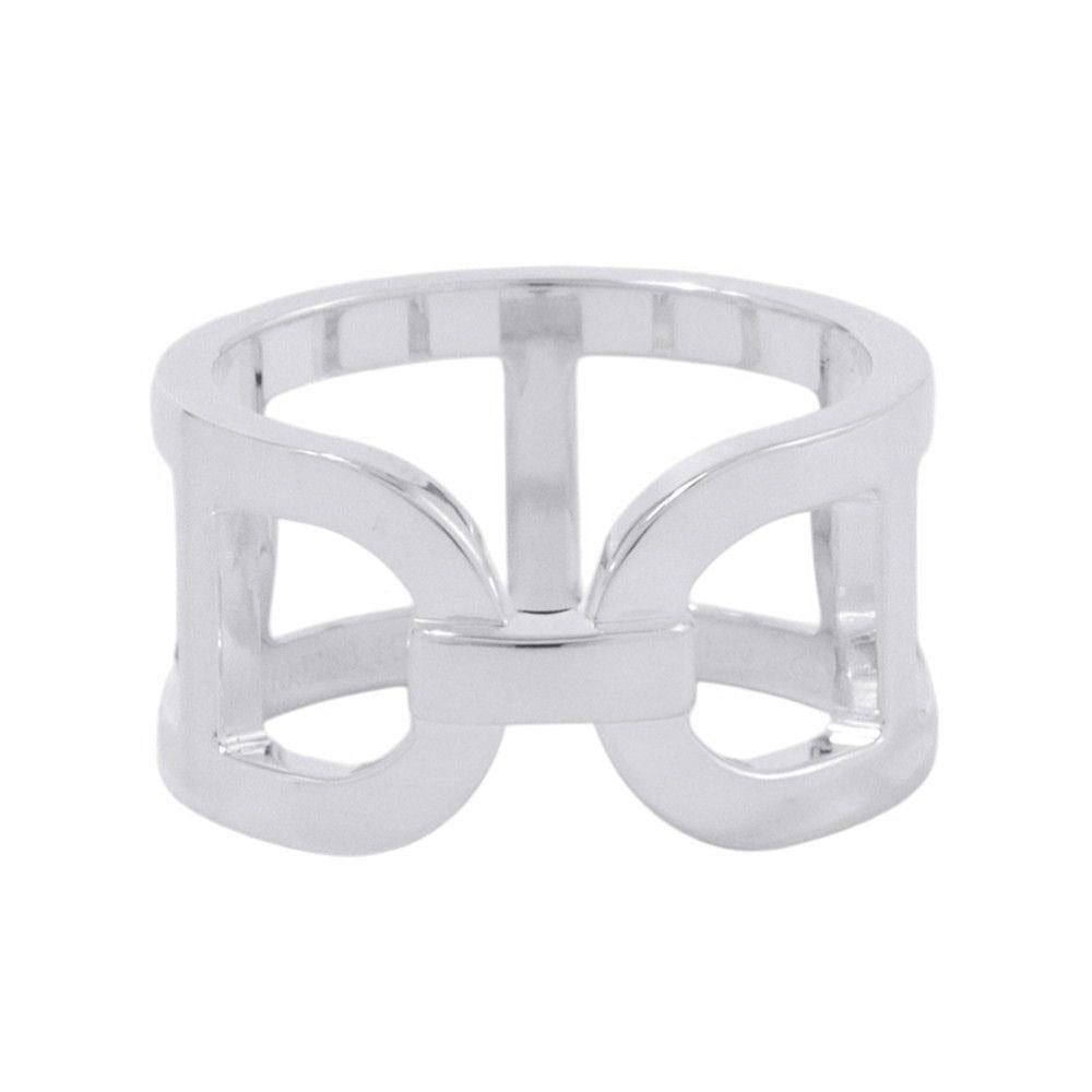 Hermes Ring Chaine D'ancre MM Silver 53