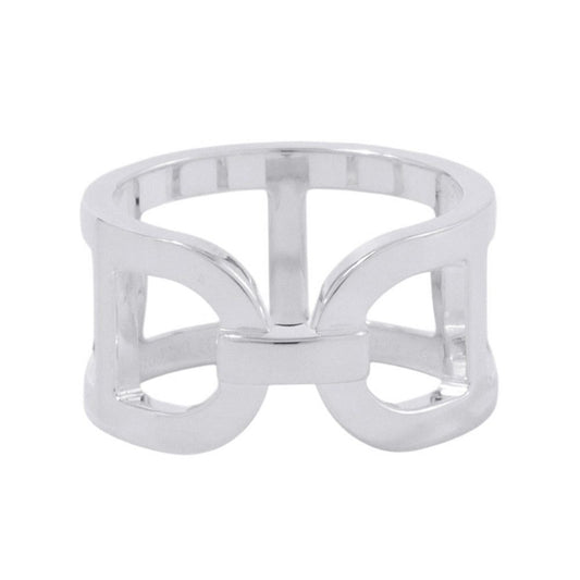 Hermes Ring Chaine D'ancre MM Silver 53