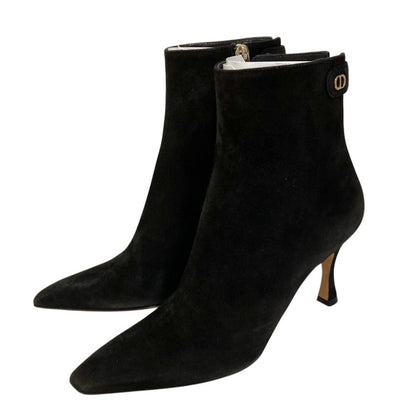 Dior Suede Ankle Boots Black
