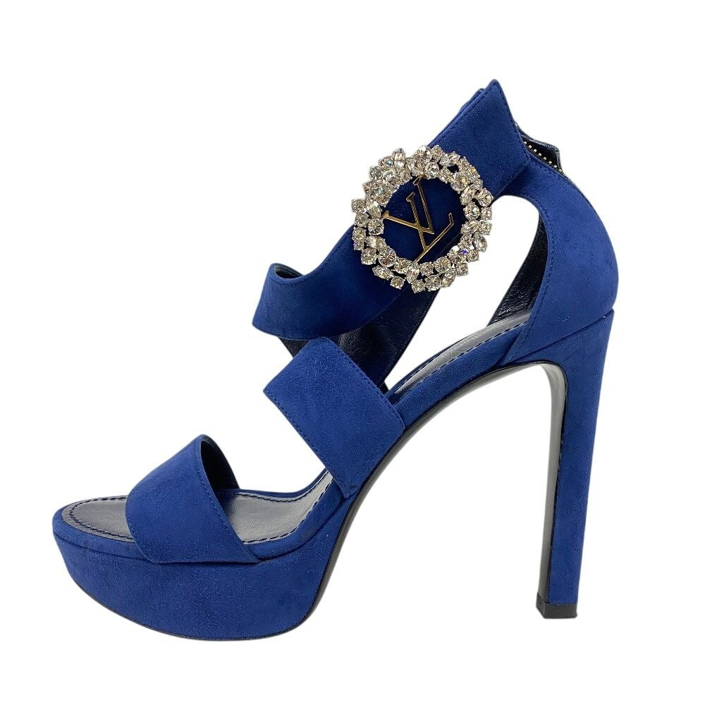 Louis Vuitton 22.5 Bijou Sandals Blue