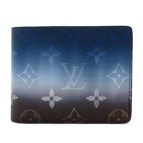 Louis Vuitton Monogram Pigment Portefeuille Calf Bifold Wallet Card
